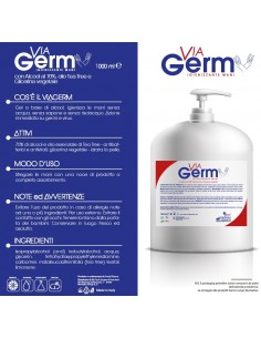 ViaGerm Spray Igienizzante per Tessuti a Base di Alcol(70%) e Tea Tree